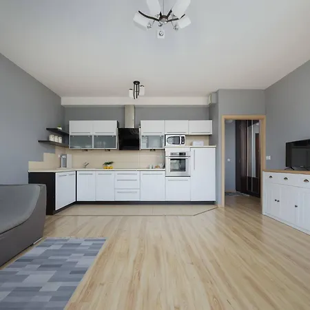 Grey In With View And Balcony By Renters Daire *