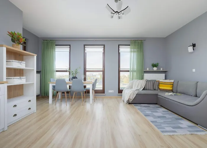 Grey In With View And Balcony By Renters Apartament