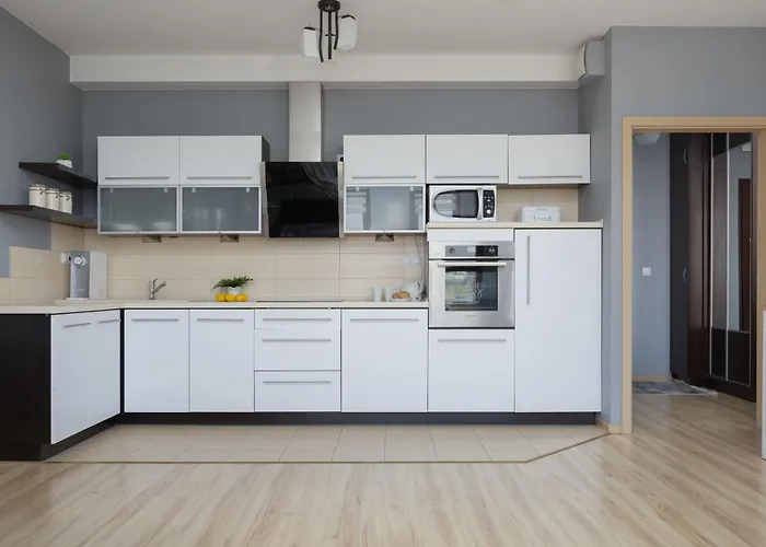 Apartament Grey In With View And Balcony By Renters Warszawa