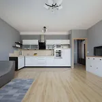 Grey In With View And Balcony By Renters Appartement *
